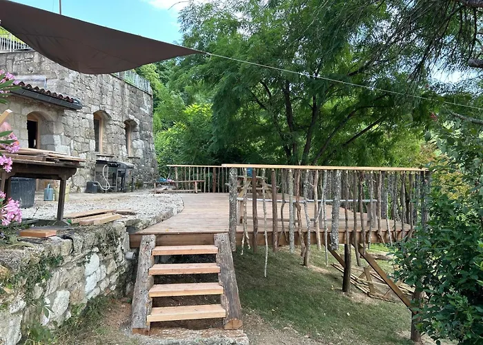 Grand Les De Fallot Pour 19 Personnes - Piscine Naturelle Hébergement de vacances