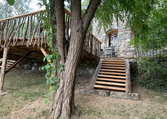 Grand Les De Fallot Pour 19 Personnes - Piscine Naturelle Hébergement de vacances *